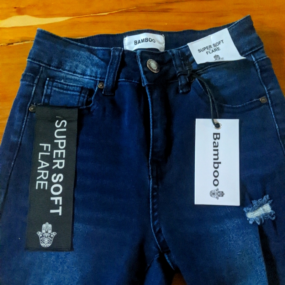 Bamboo Jeans- Size 00